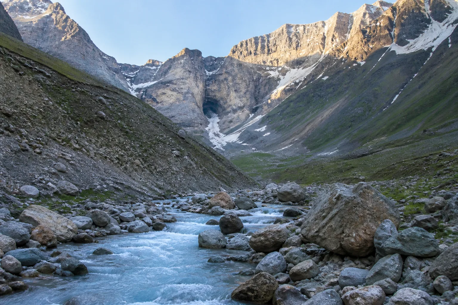 Amarnath cave Kashmir Himalaya, selected for the Amarnath Yatra Via Pahalgam journey