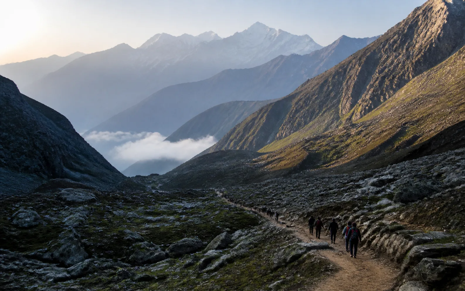 Kashmir Himalayan pilgrimage trail, selected for the Amarnath Express Yatra By Helicopter journey