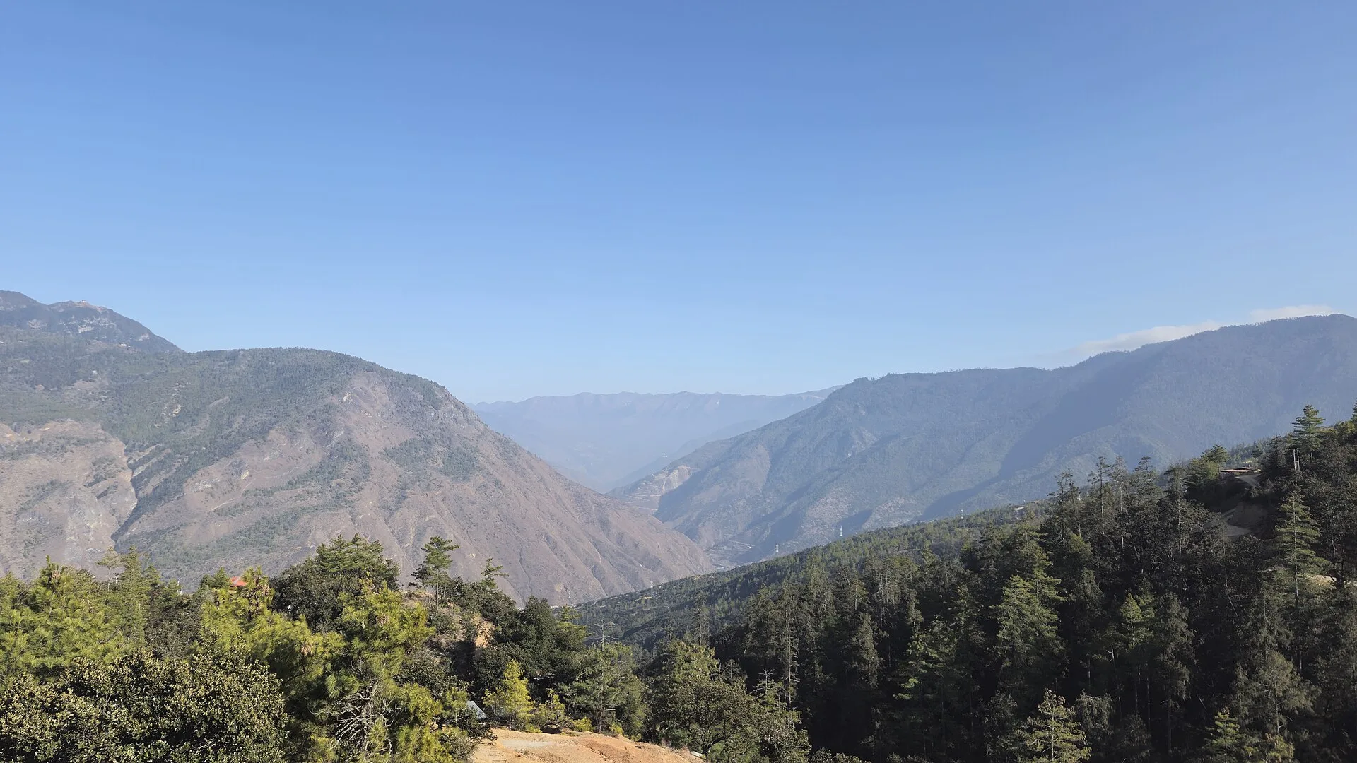 Paro valley Bhutan, selected for the Bhutan Tour I journey
