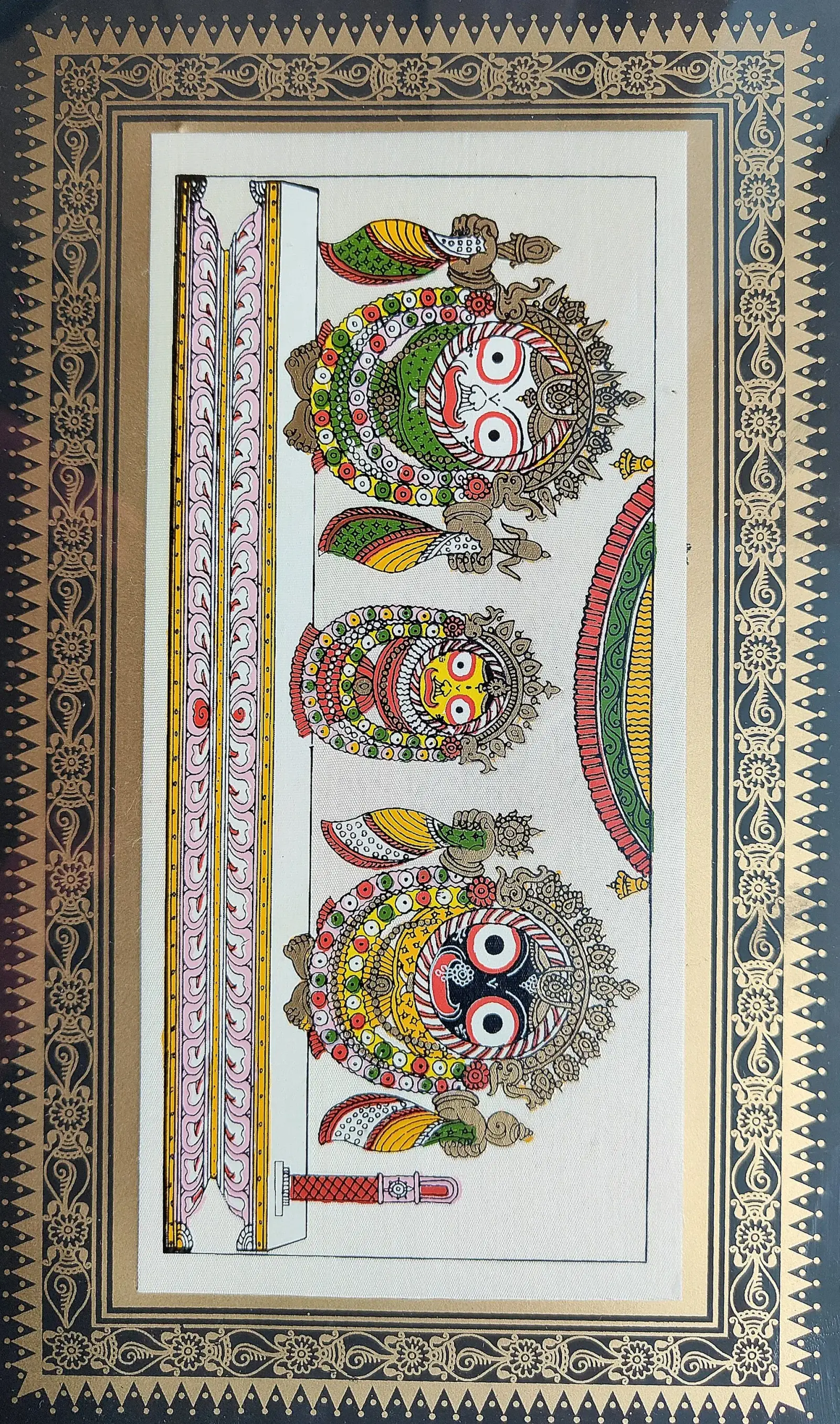 Raghurajpur Odisha crafts village, selected for the Eastern Art & Craft journey
