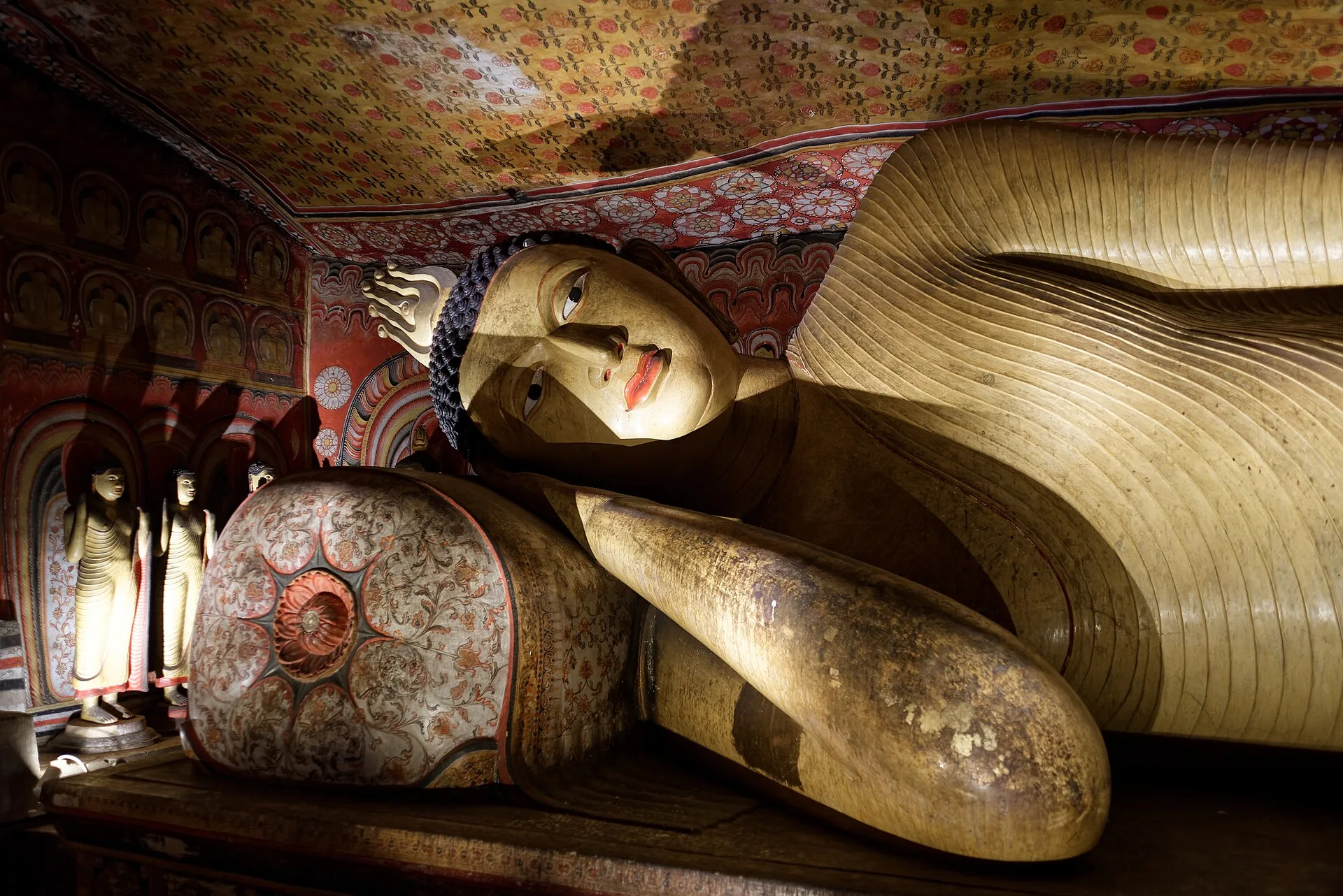 Dambulla cave temple Sri Lanka, selected for the Sri Lanka Tour III journey