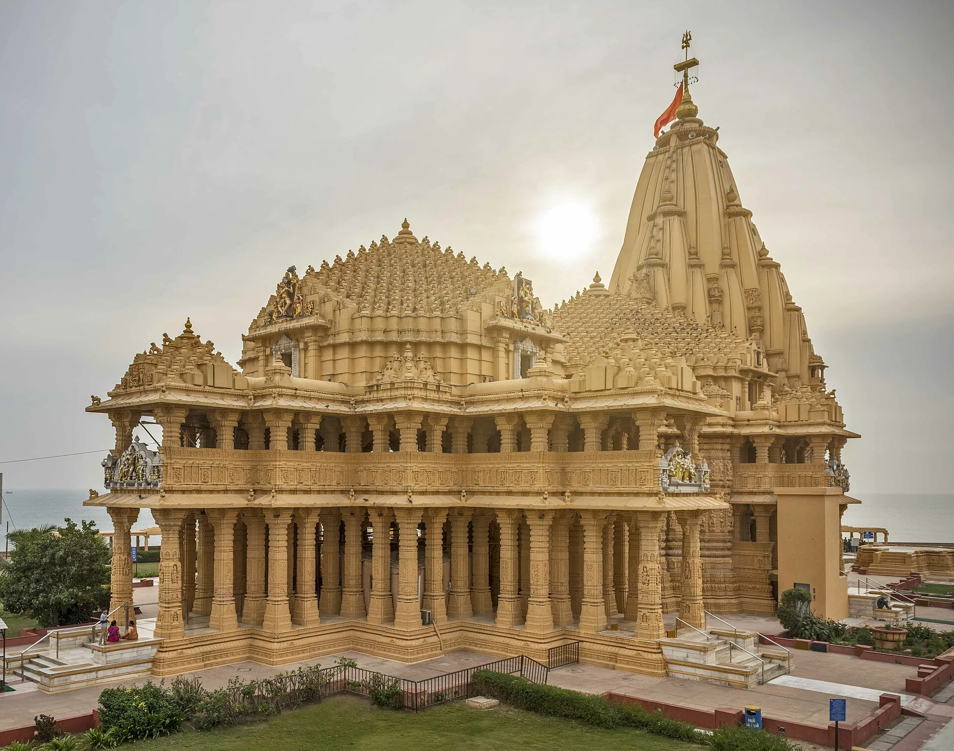 Somnath Temple Gujarat, selected for the Vibrant Gujarat II journey